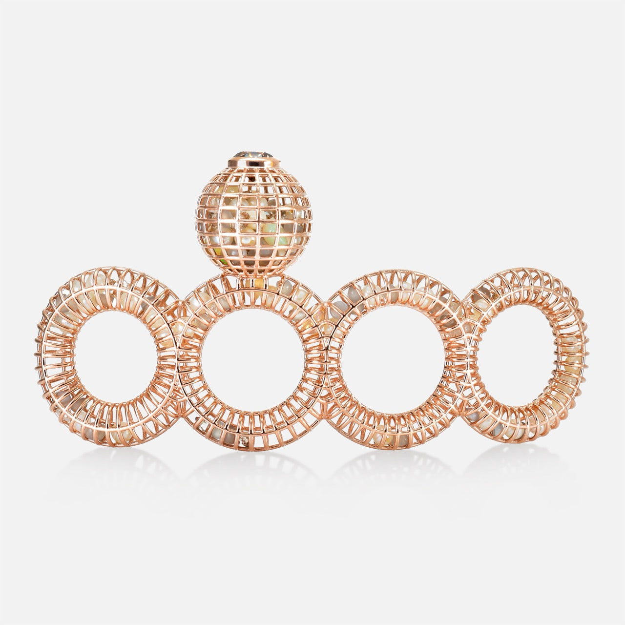 Round N Round Knuckle Ring