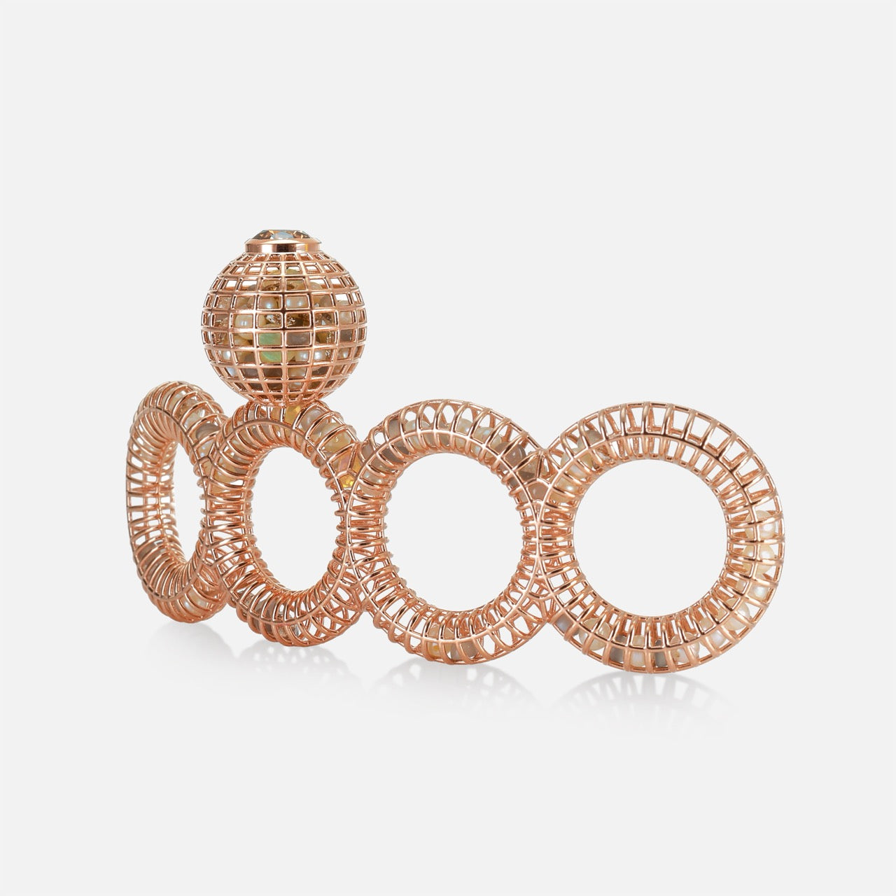 Round N Round Knuckle Ring