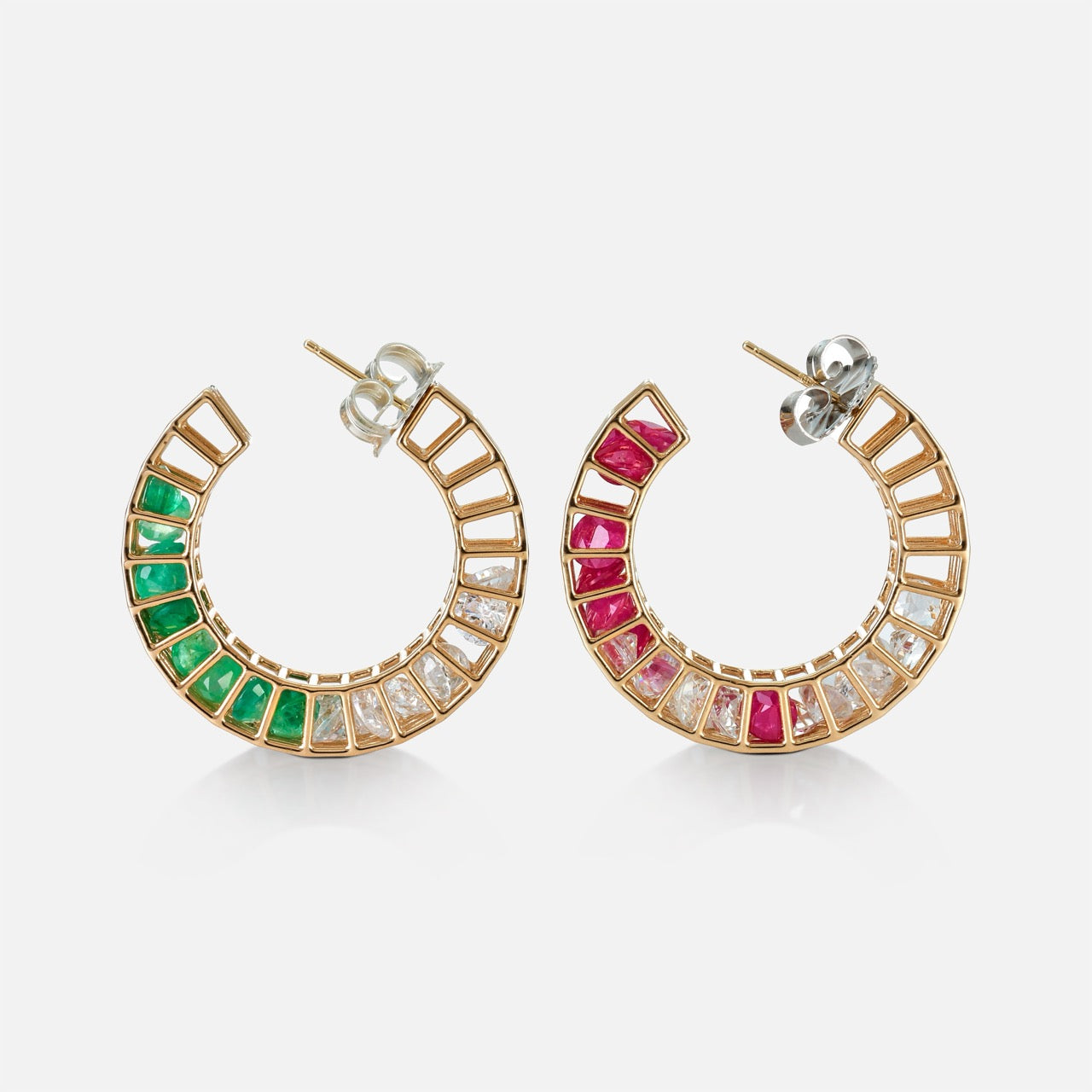 Cagey Banded Earring