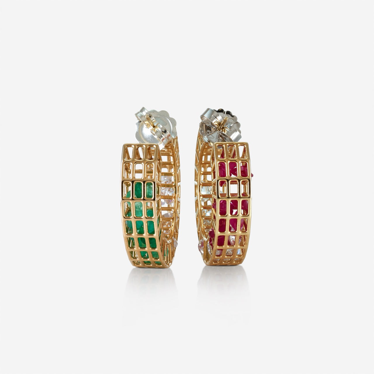 Cagey Banded Earring