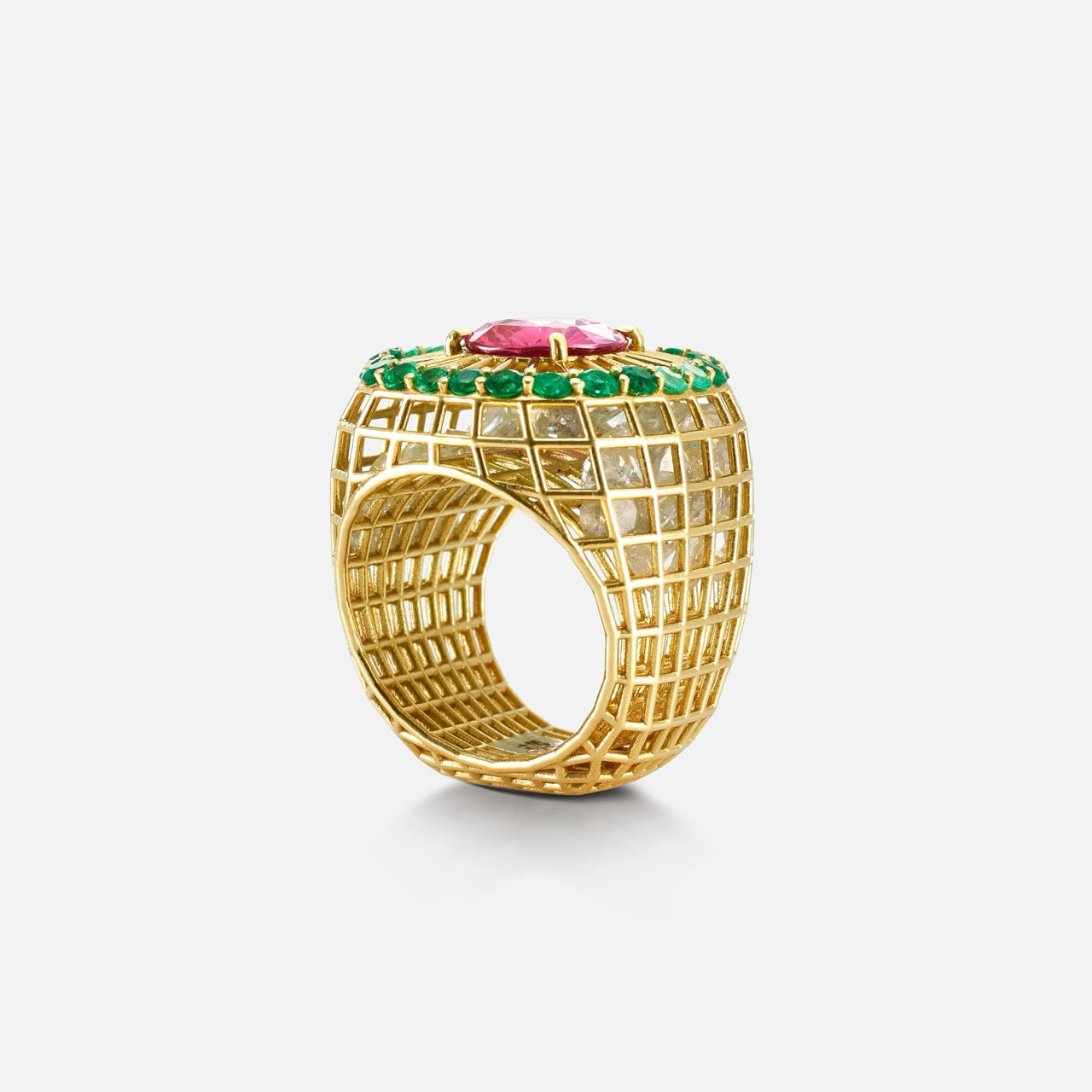 Queen Cagey Ring