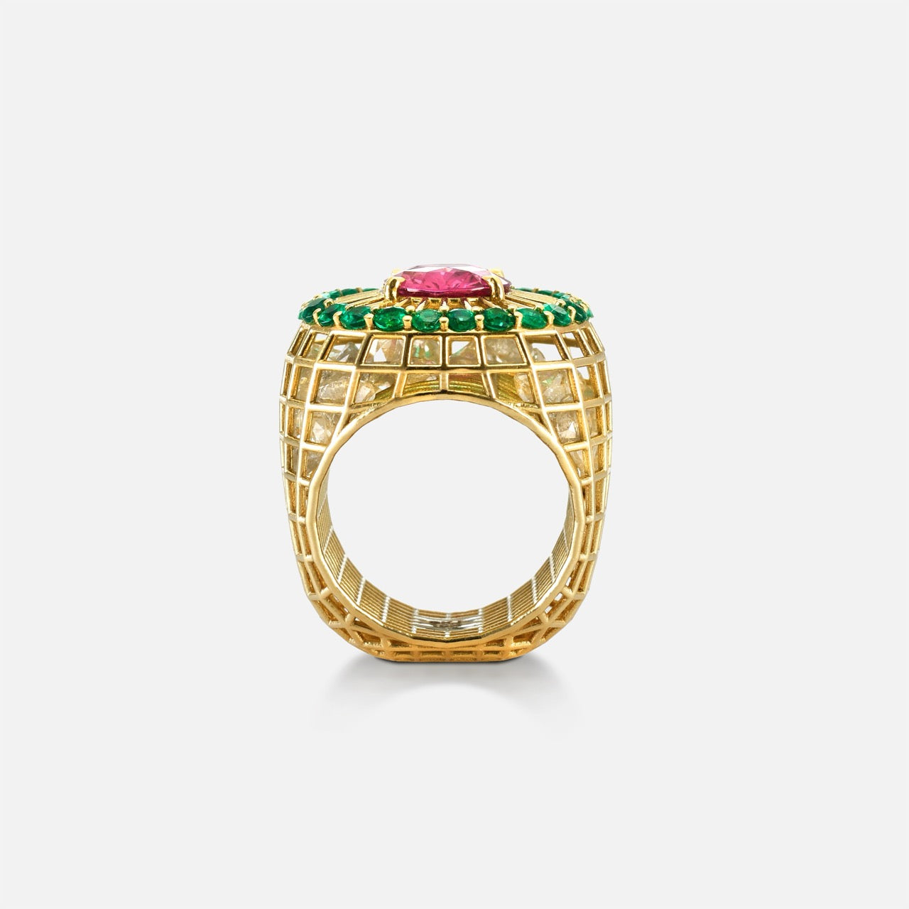 Queen Cagey Ring