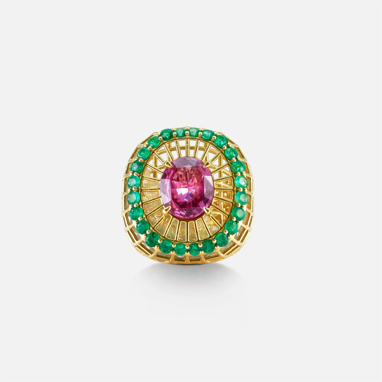 Queen Cagey Ring