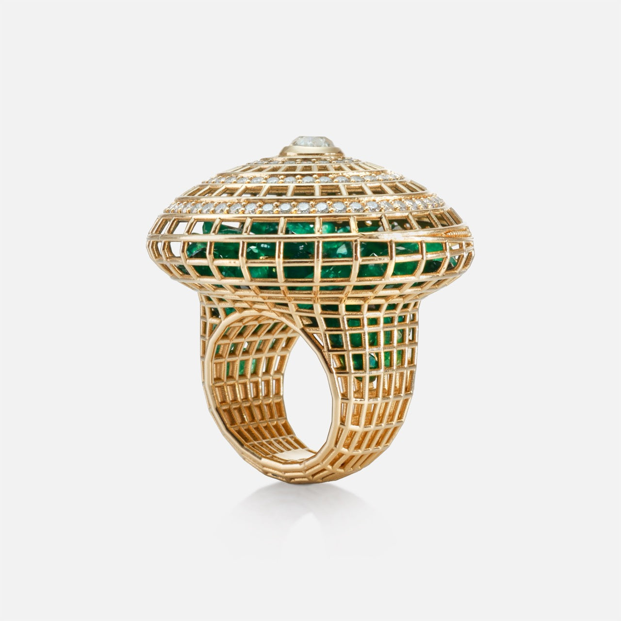 Cagey Mushroom Ring