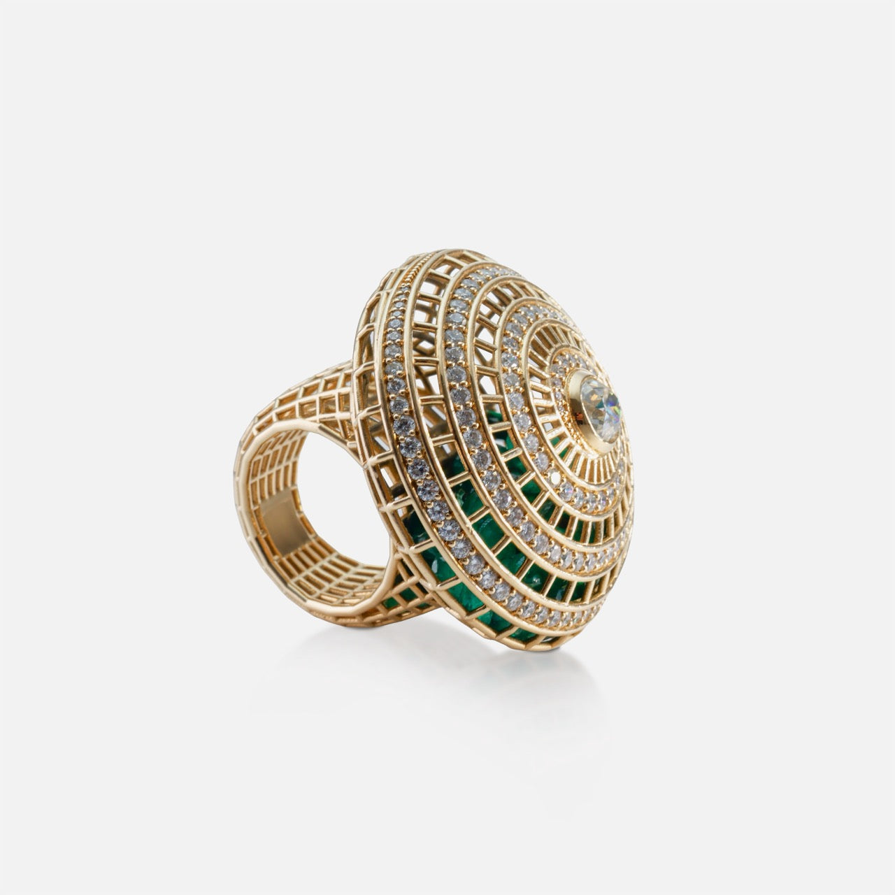 Cagey Mushroom Ring