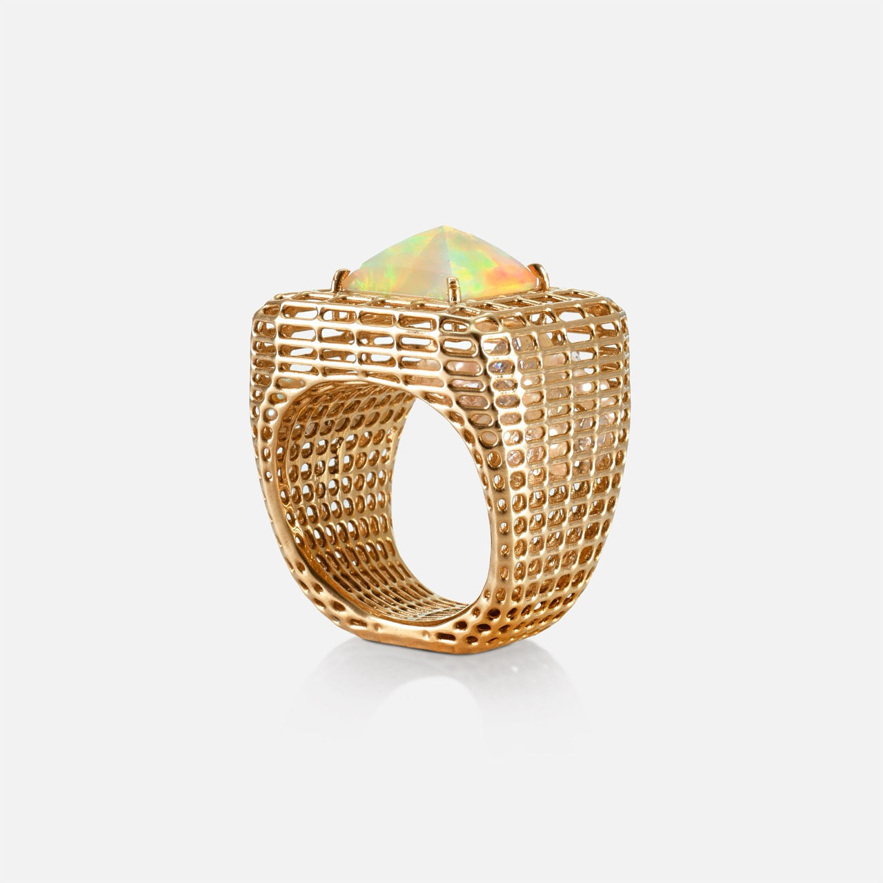 Cagey Dome Ring