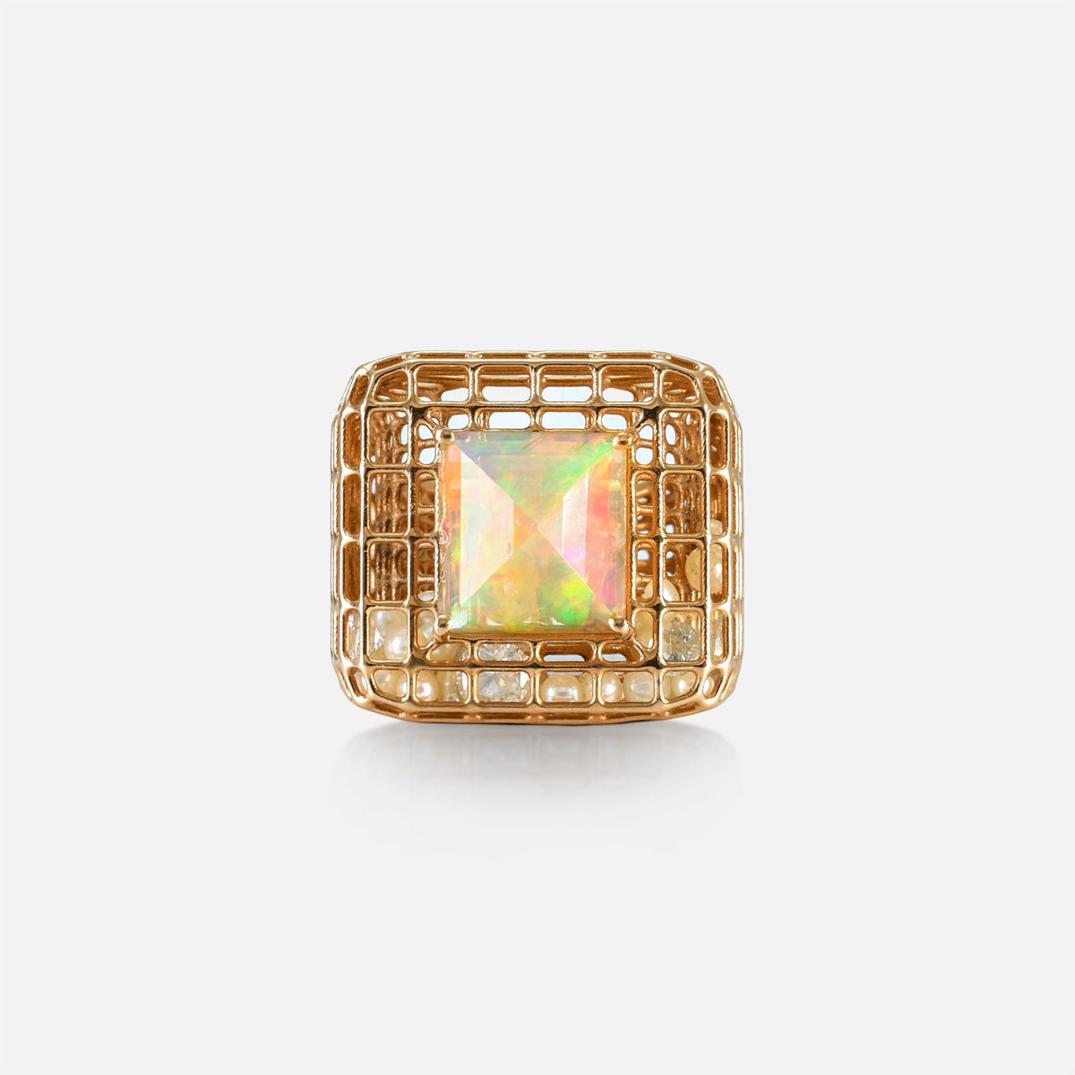 Cagey Dome Ring