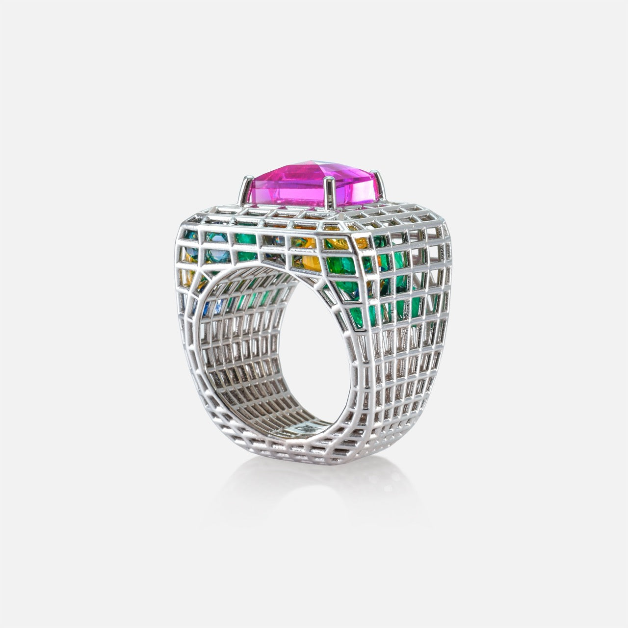 Cagey Dome Ring