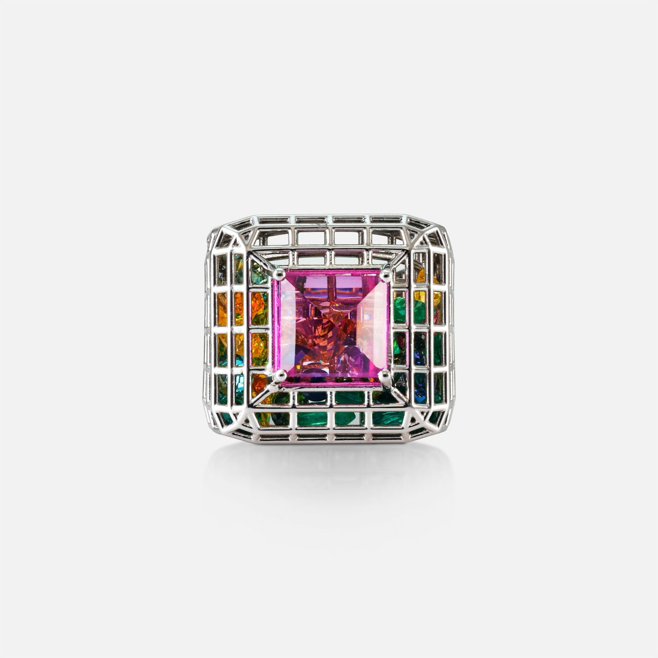 Cagey Dome Ring