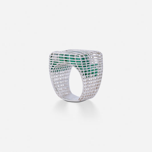 Cagey Caged Ring
