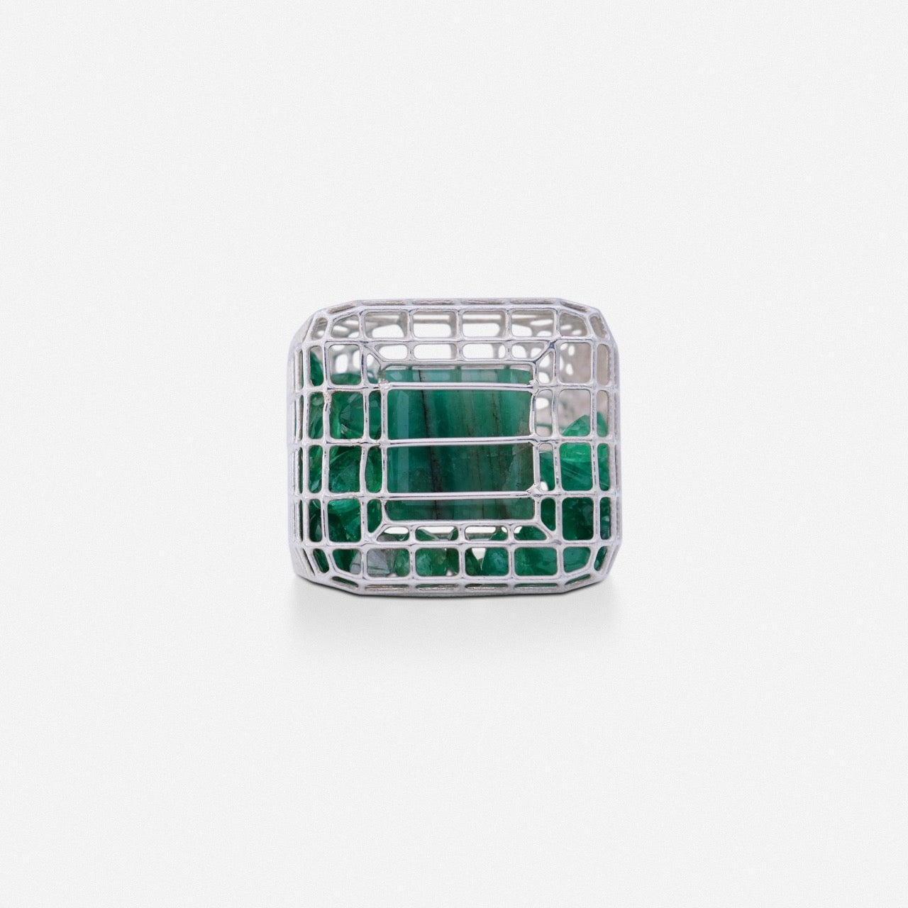 Cagey Caged Ring