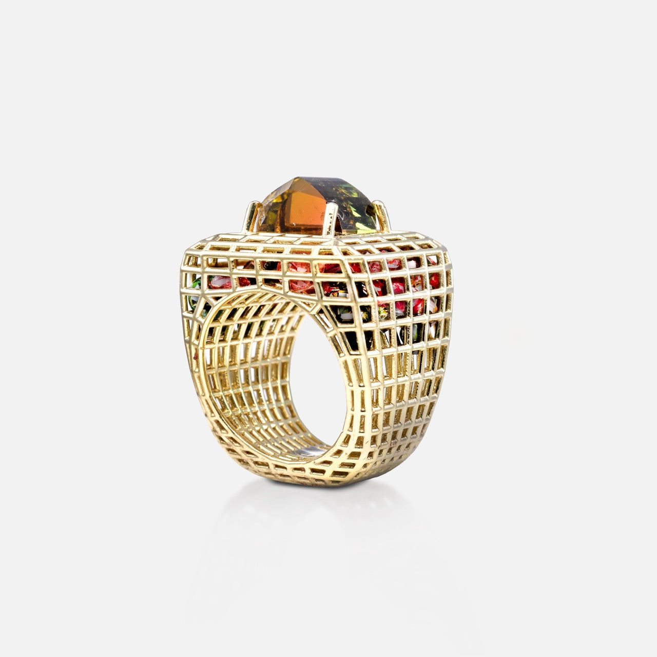 Cagey Dome Ring