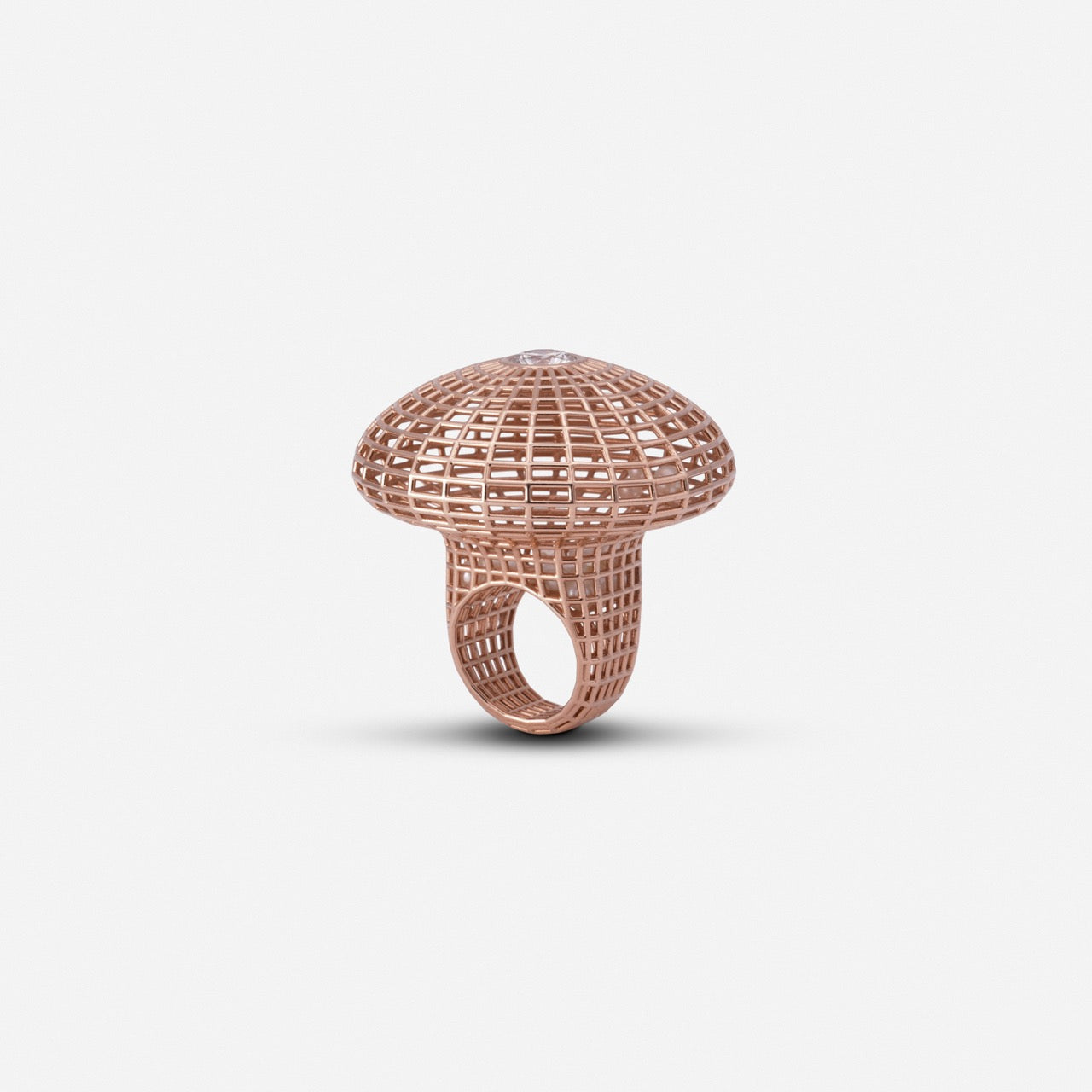 Cagey Mushroom Ring