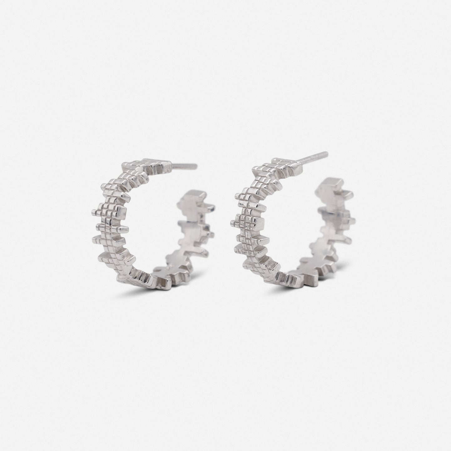 Tetris Grid Earrings