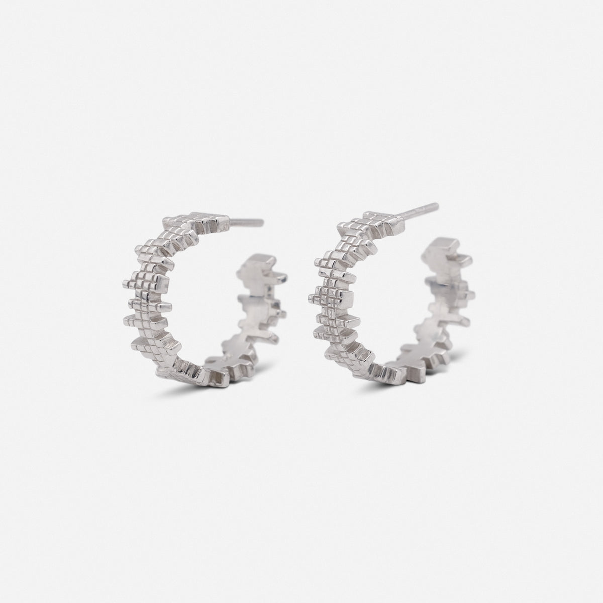 Tetris Grid Earrings