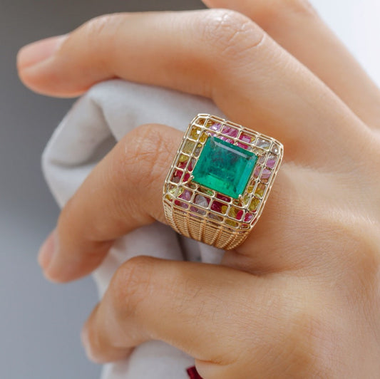 Cagey Loud Ring
