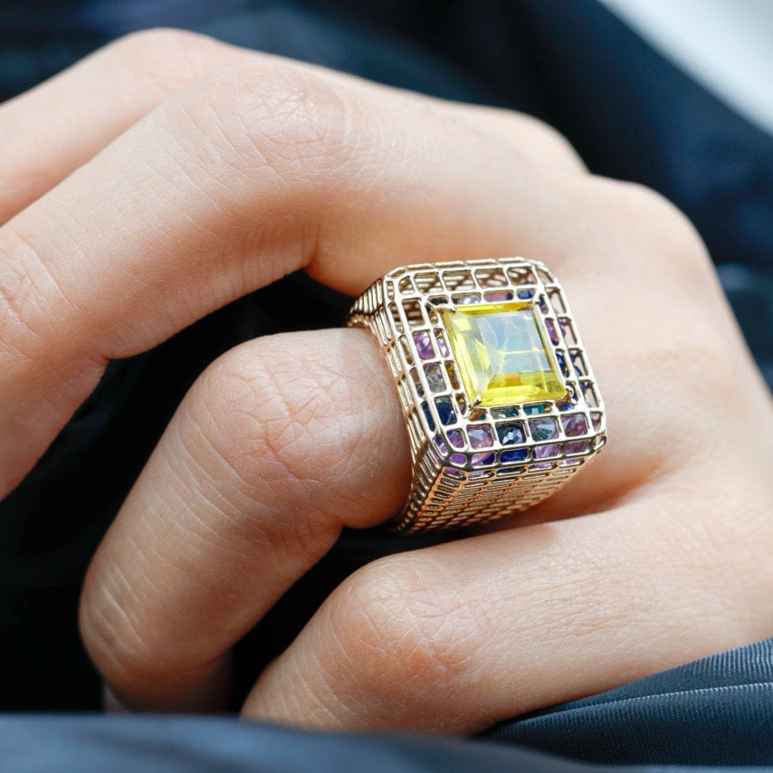Cagey Loud Ring