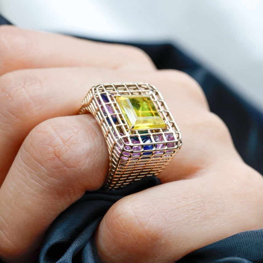 Cagey Loud Ring