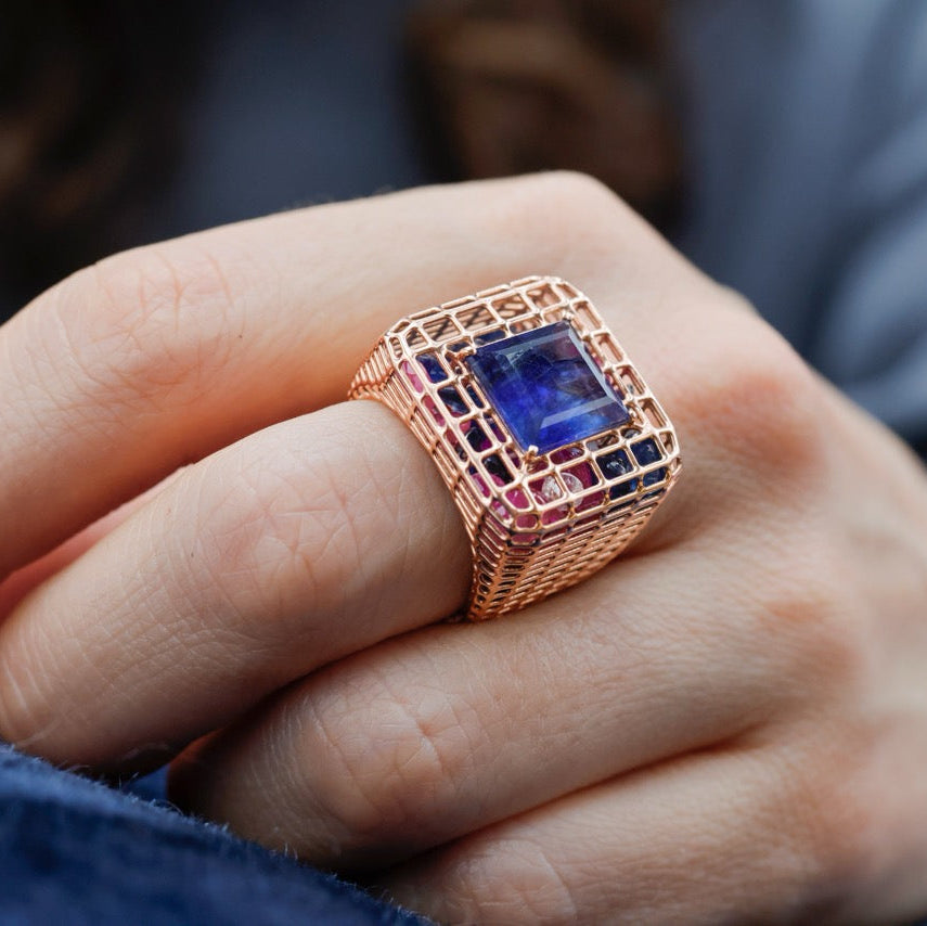 Cagey Loud Ring