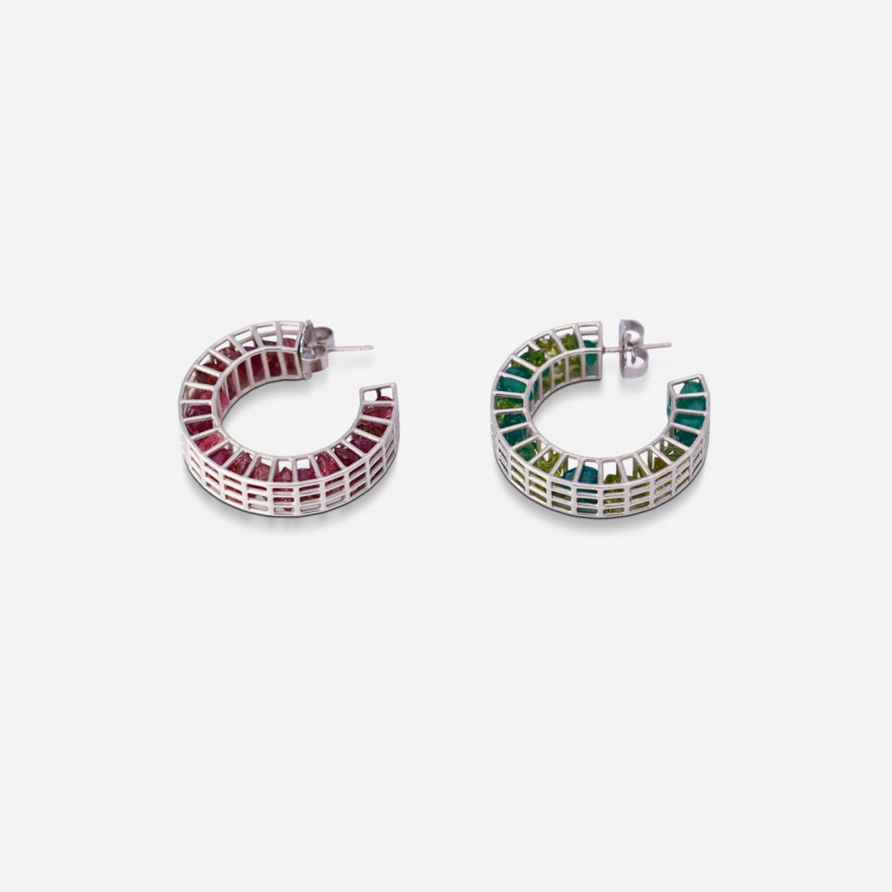 Cagey Banded Earring