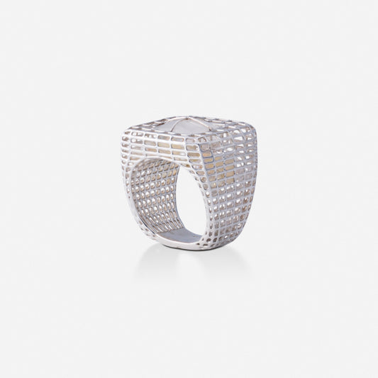 Cagey Caged Ring