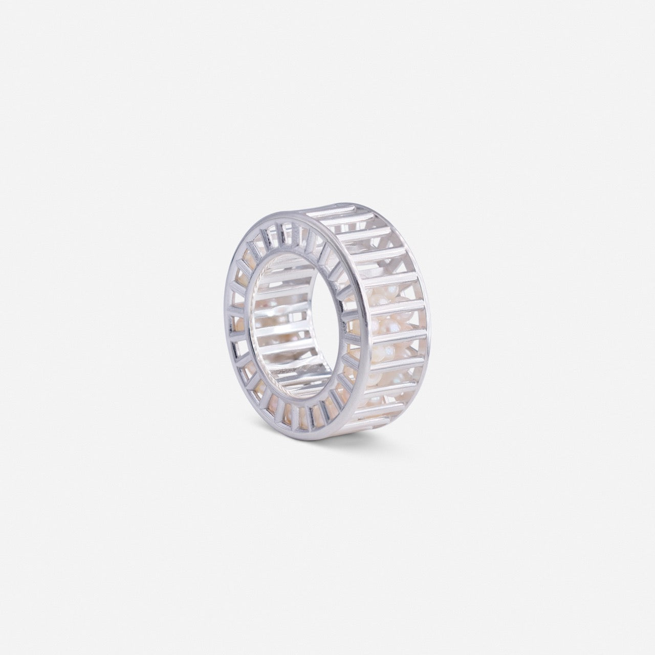 Chubby Cagey Banded Ring