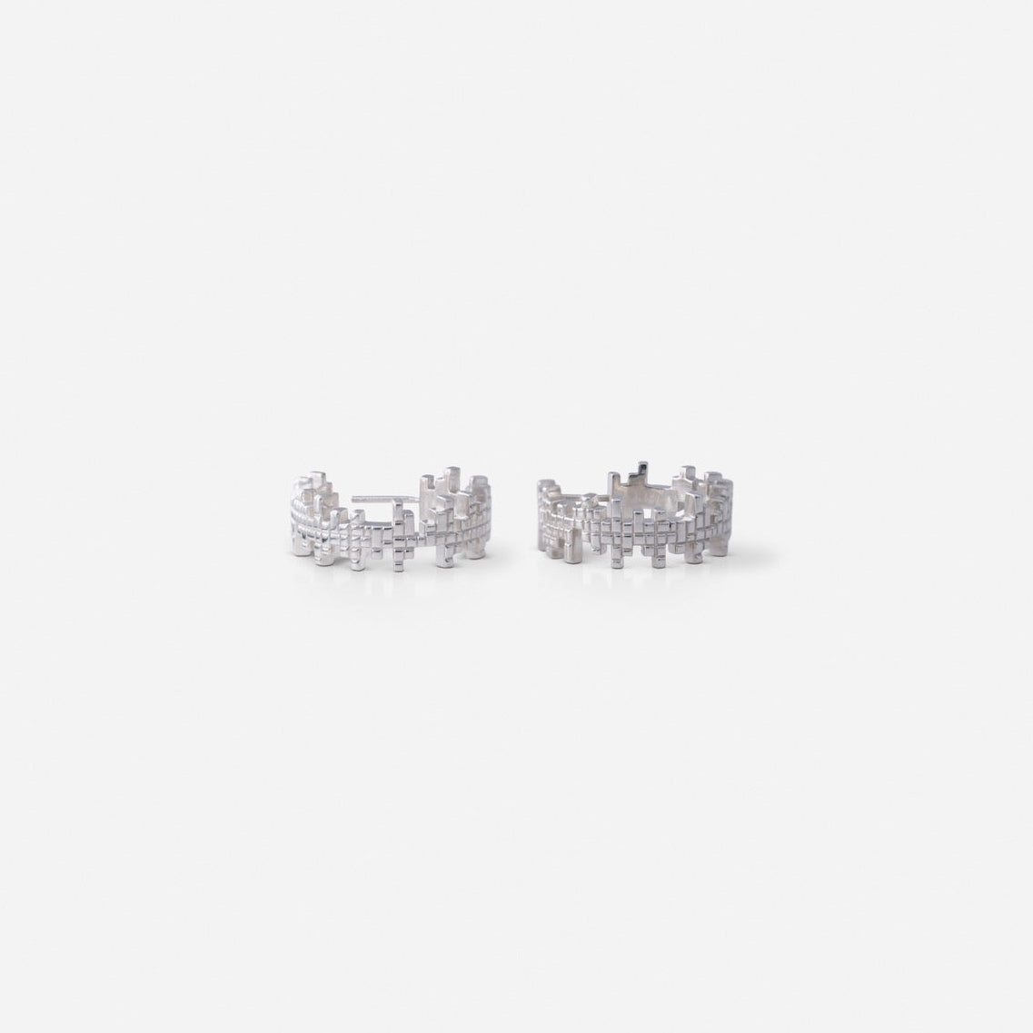 Tetris Grid Earrings