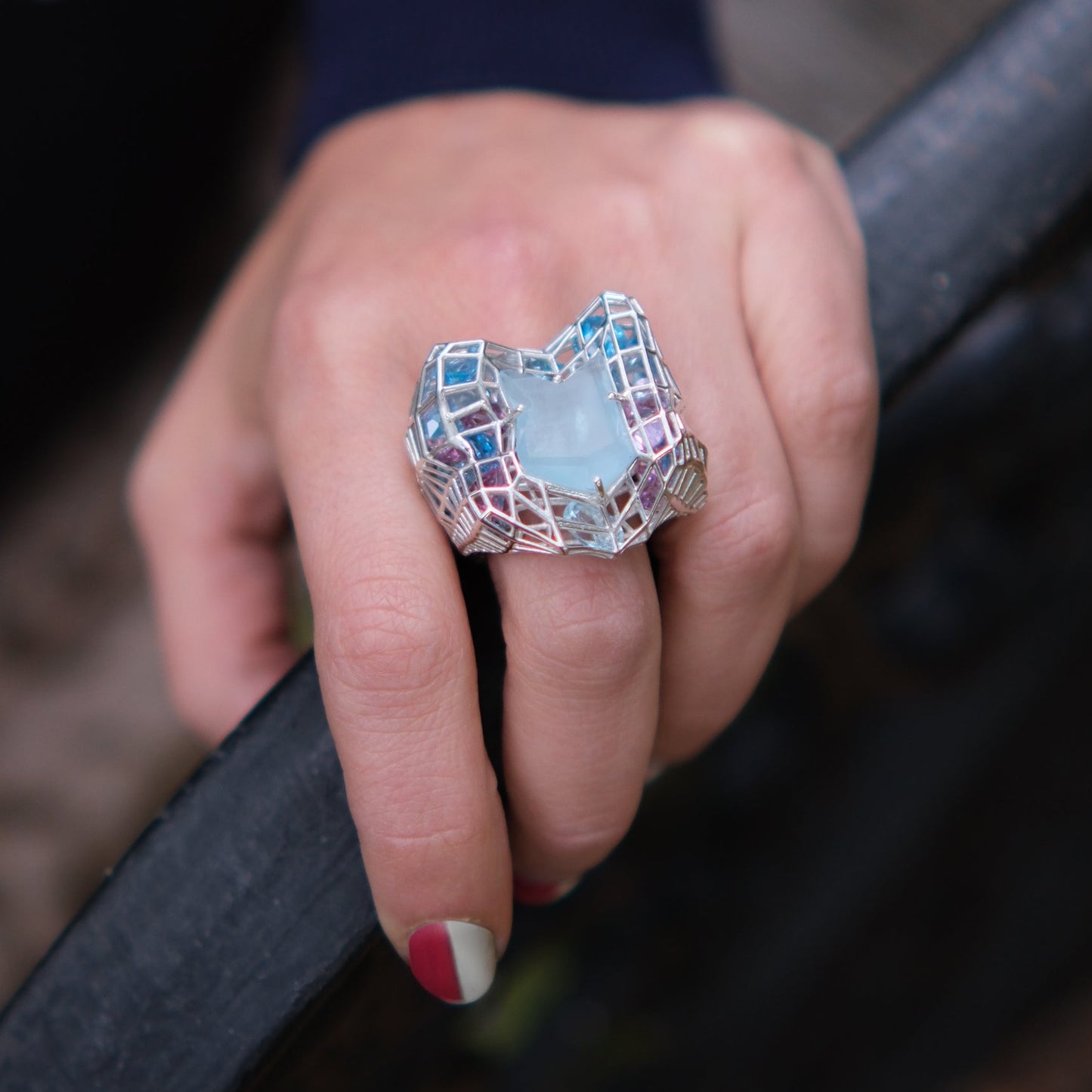 Cagey Distorted Ring