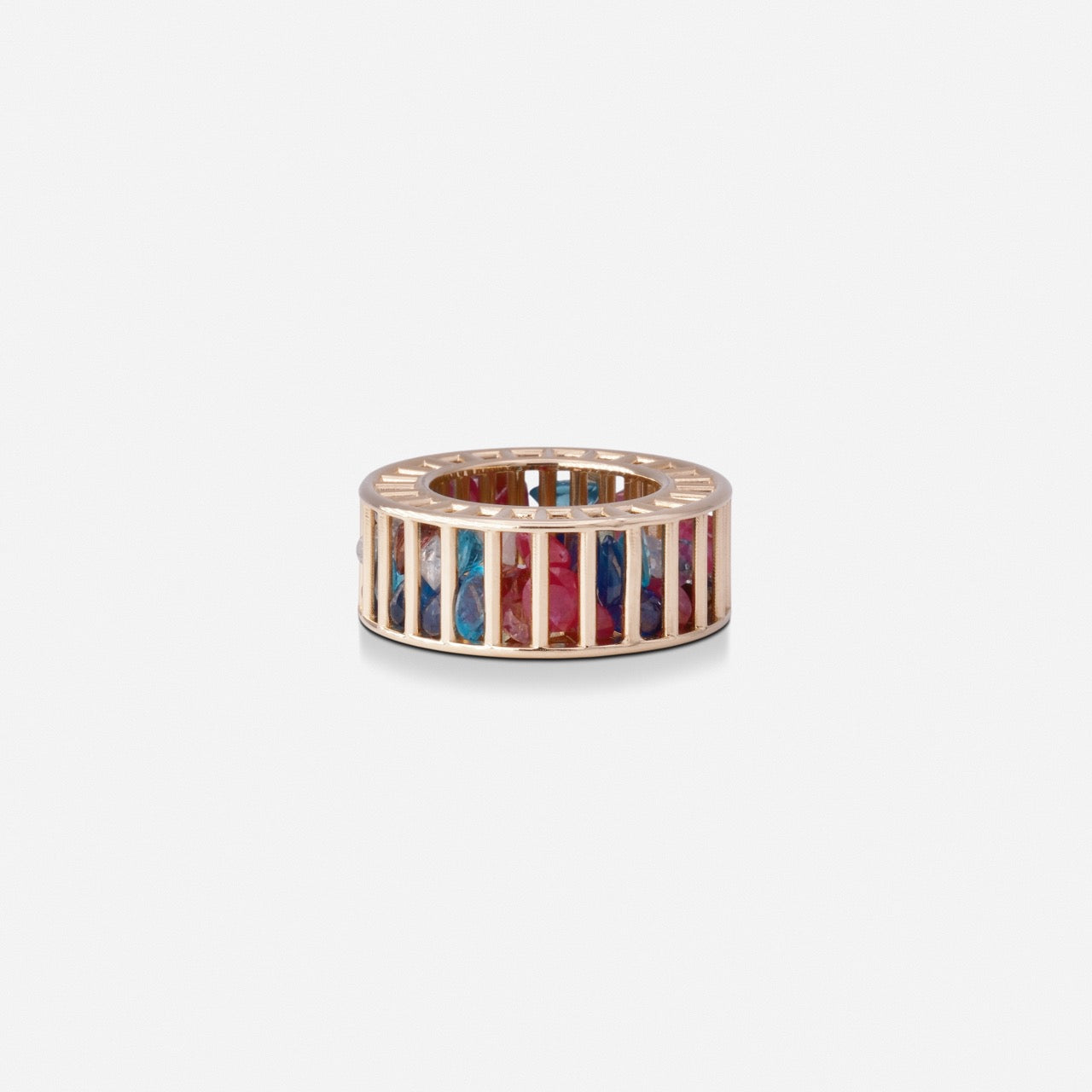 Chubby Cagey Banded Ring