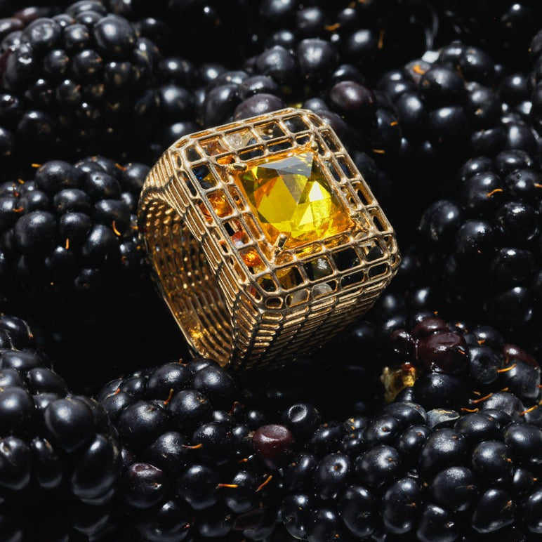 Cagey Dome Ring