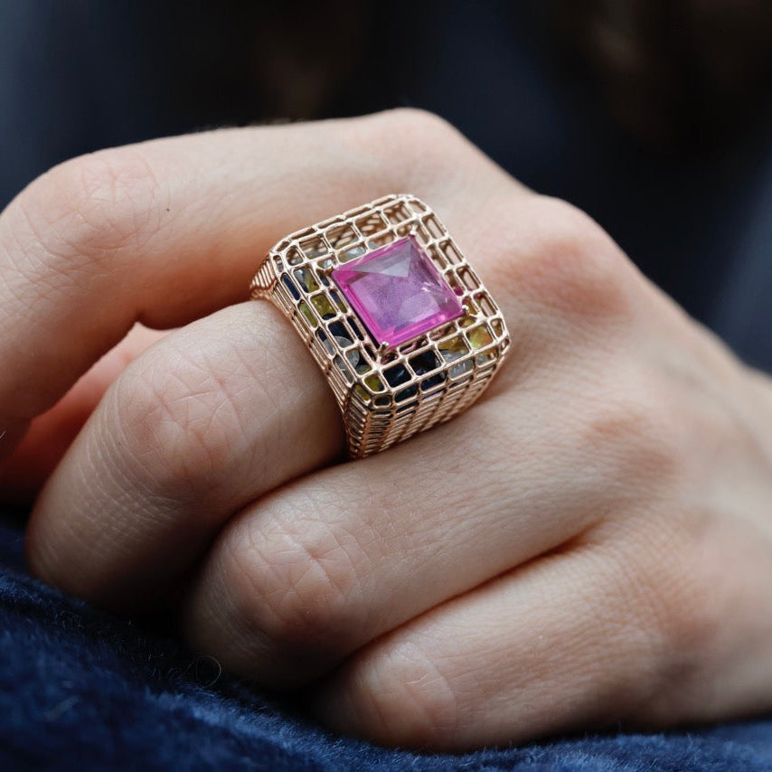 Cagey Loud Ring