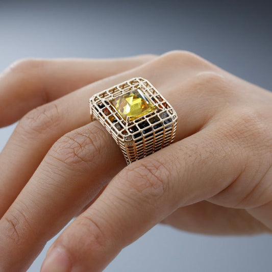 Cagey Dome Ring