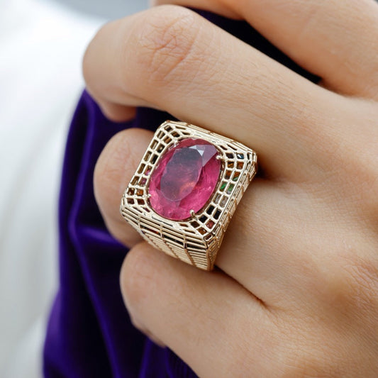 Cagey Lady Ring