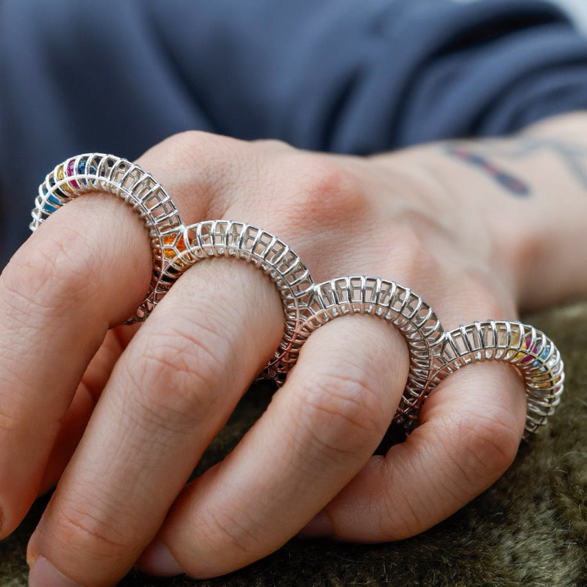Round N Round Knuckle Ring