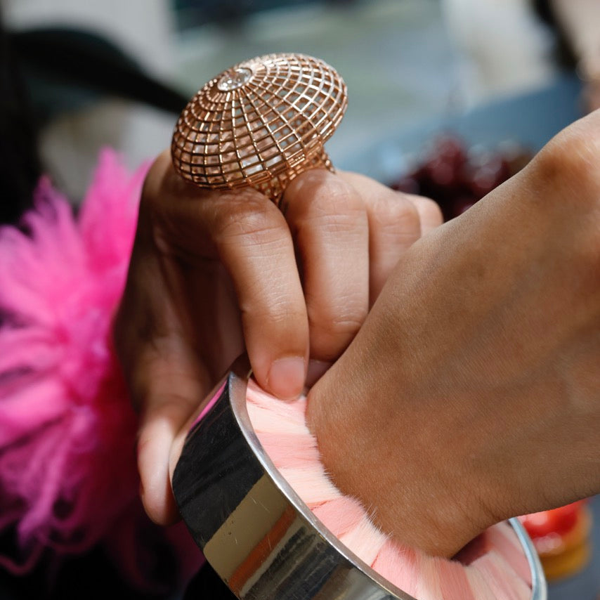 Cagey Mushroom Ring