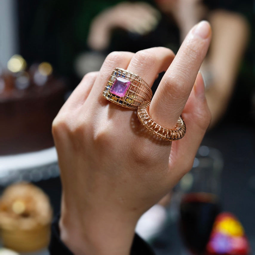 Cagey Loud Ring