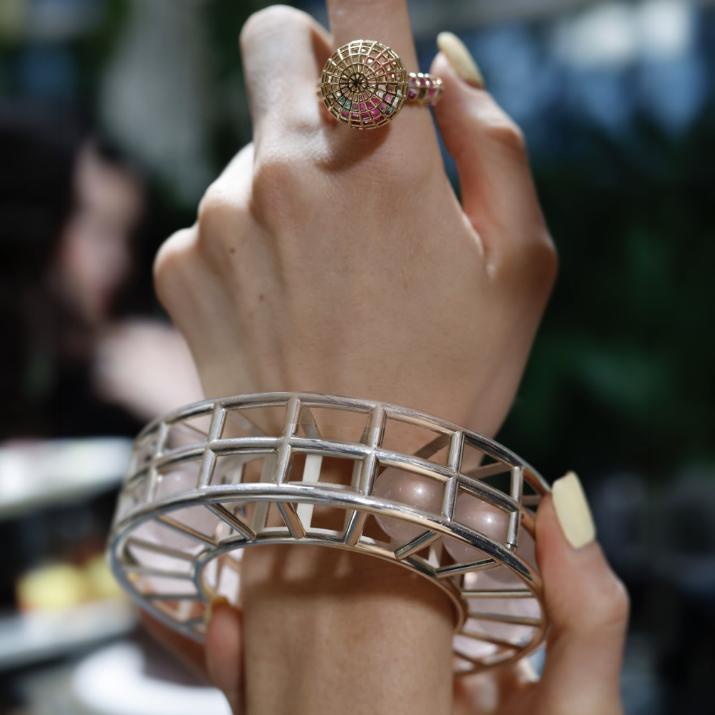 Cagey Pendulum Bangle
