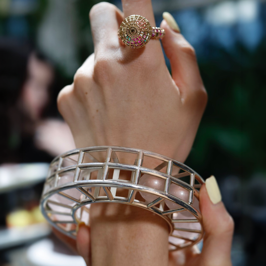 Cagey Pendulum Bangle