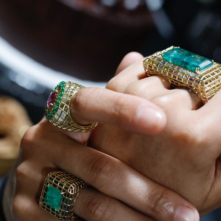 Queen Cagey Ring
