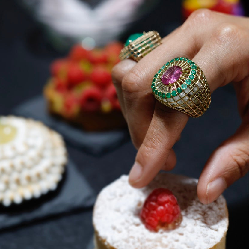 Queen Cagey Ring
