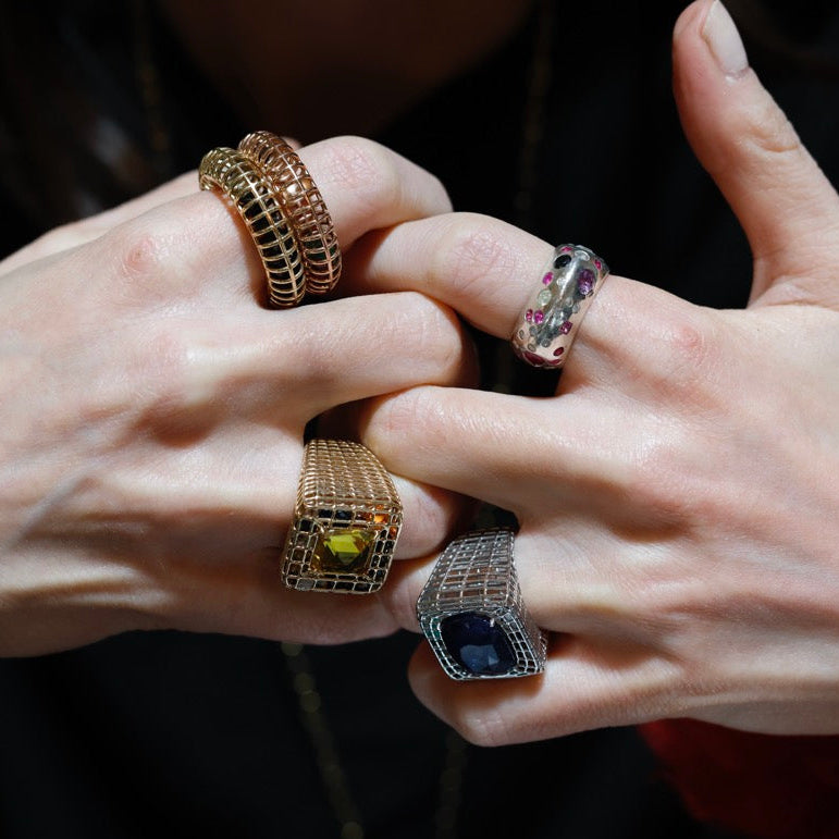 Cagey Lady Ring