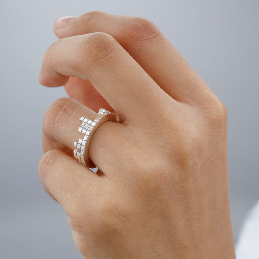 Tetris Trio Grid Ring