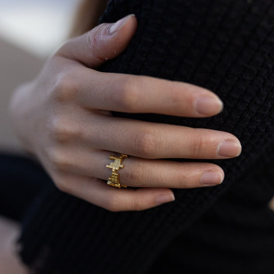 Tetris Grid Ring