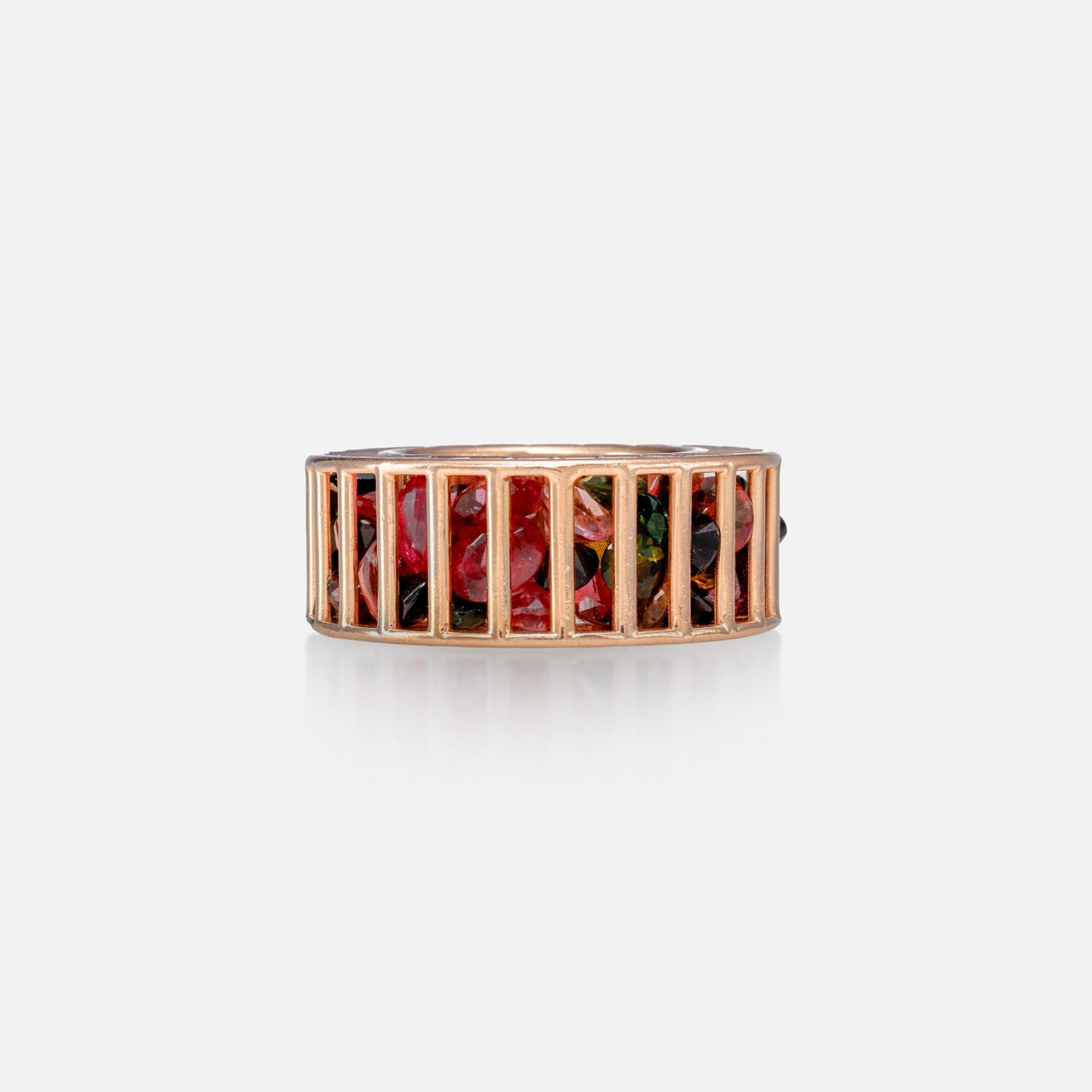 Chubby Cagey Banded Ring