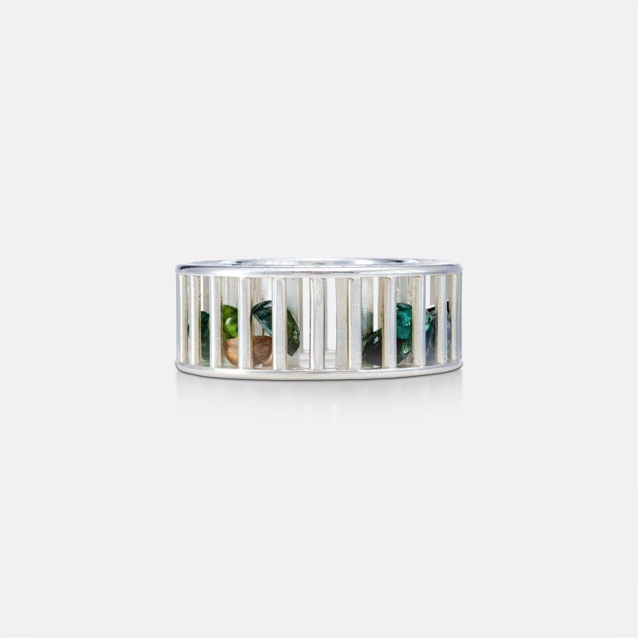 Chubby Cagey Banded Ring