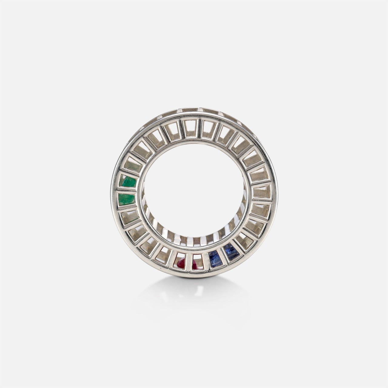 Chubby Cagey Banded Ring