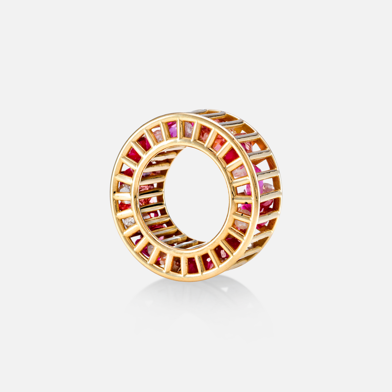 Chubby Cagey Banded Ring