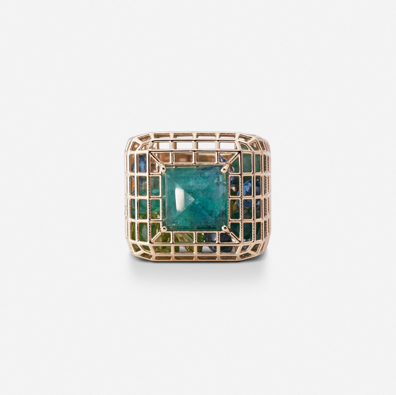 Cagey Dome Ring