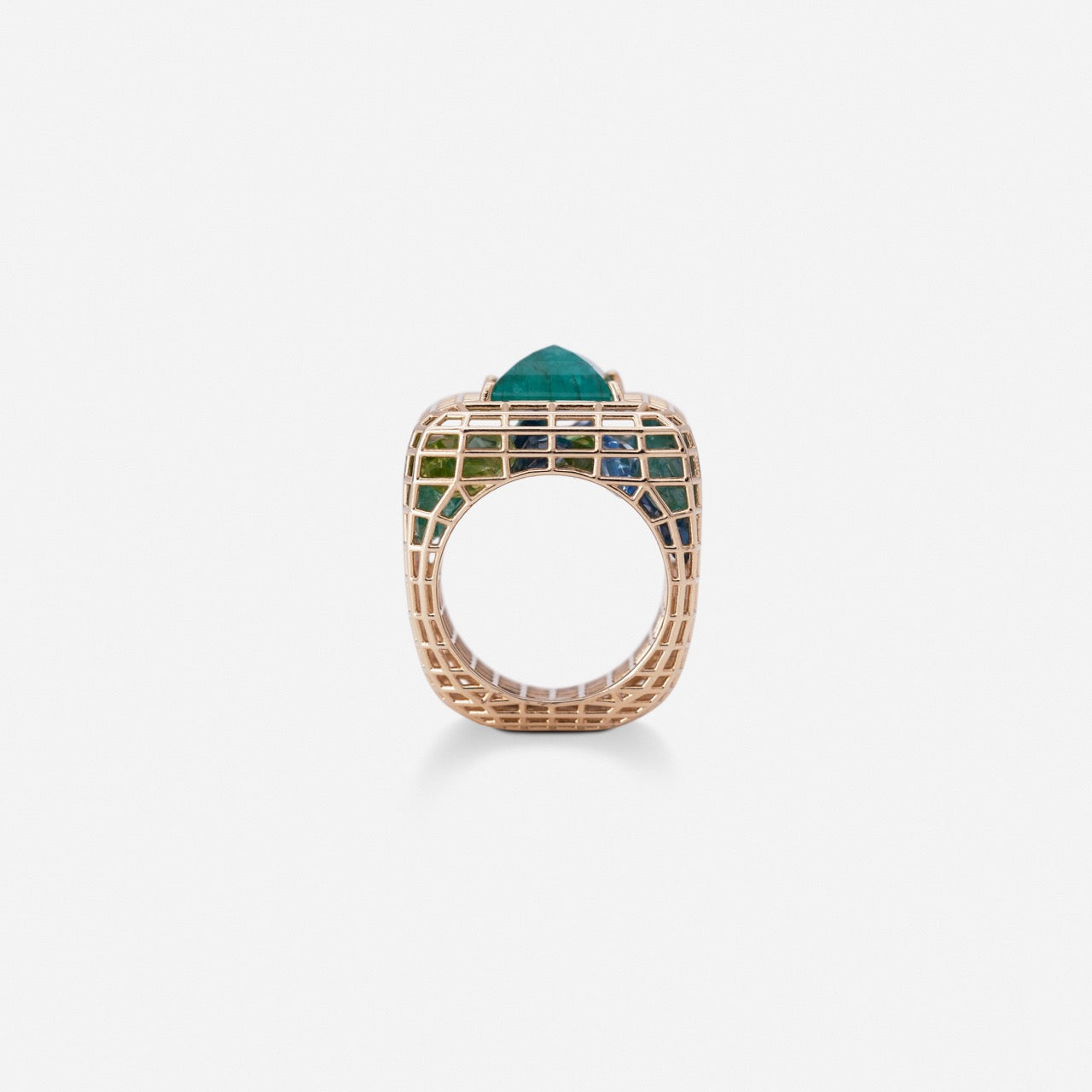 Cagey Dome Ring