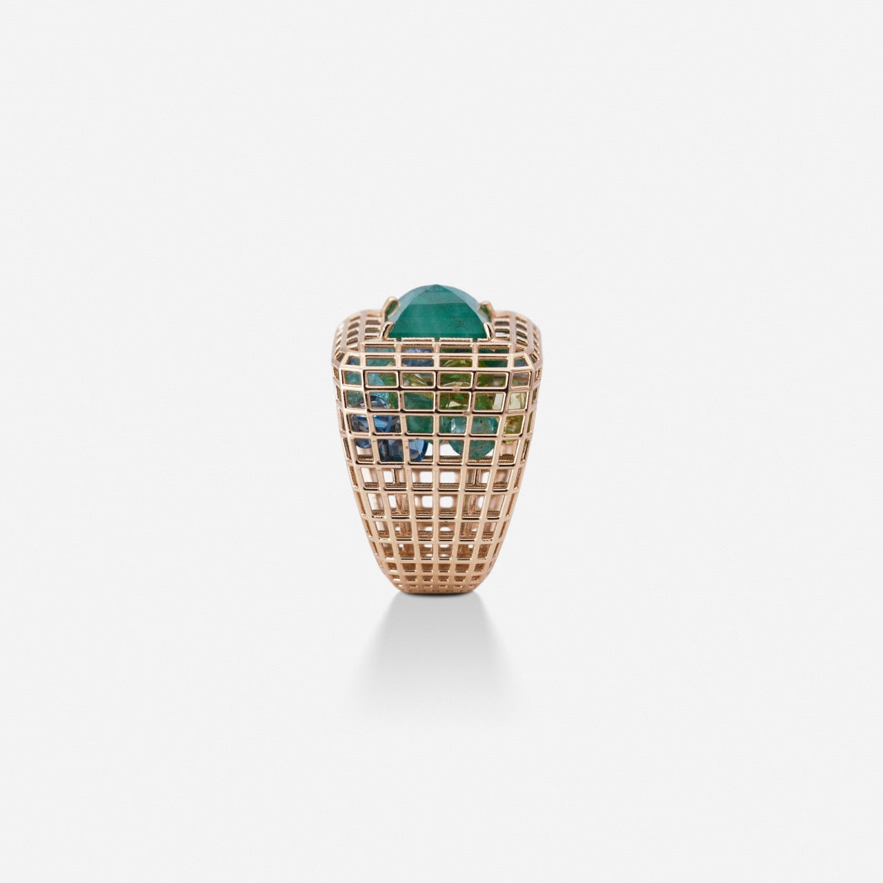 Cagey Dome Ring